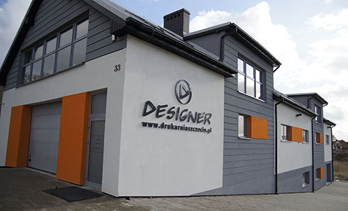 Główny budnynek Drukarni Designer