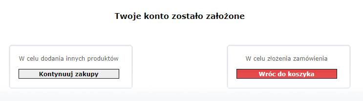 Zakończenie rejestracji